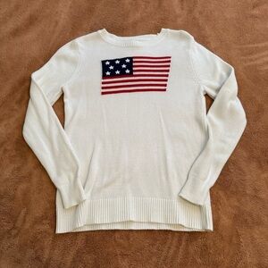American flag sweater